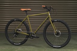 Zeige Details für Fairdale Weekender Nomad MX Gravel/Commuter Bike 2023 - Matte Army Green Bild von Fairdale Weekender Nomad MX Gravel/Commuter Bike 2023 - Matte Army Green
