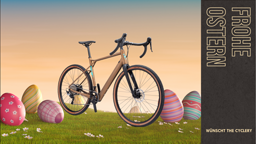 Frohe Ostern wünscht The Cyclery