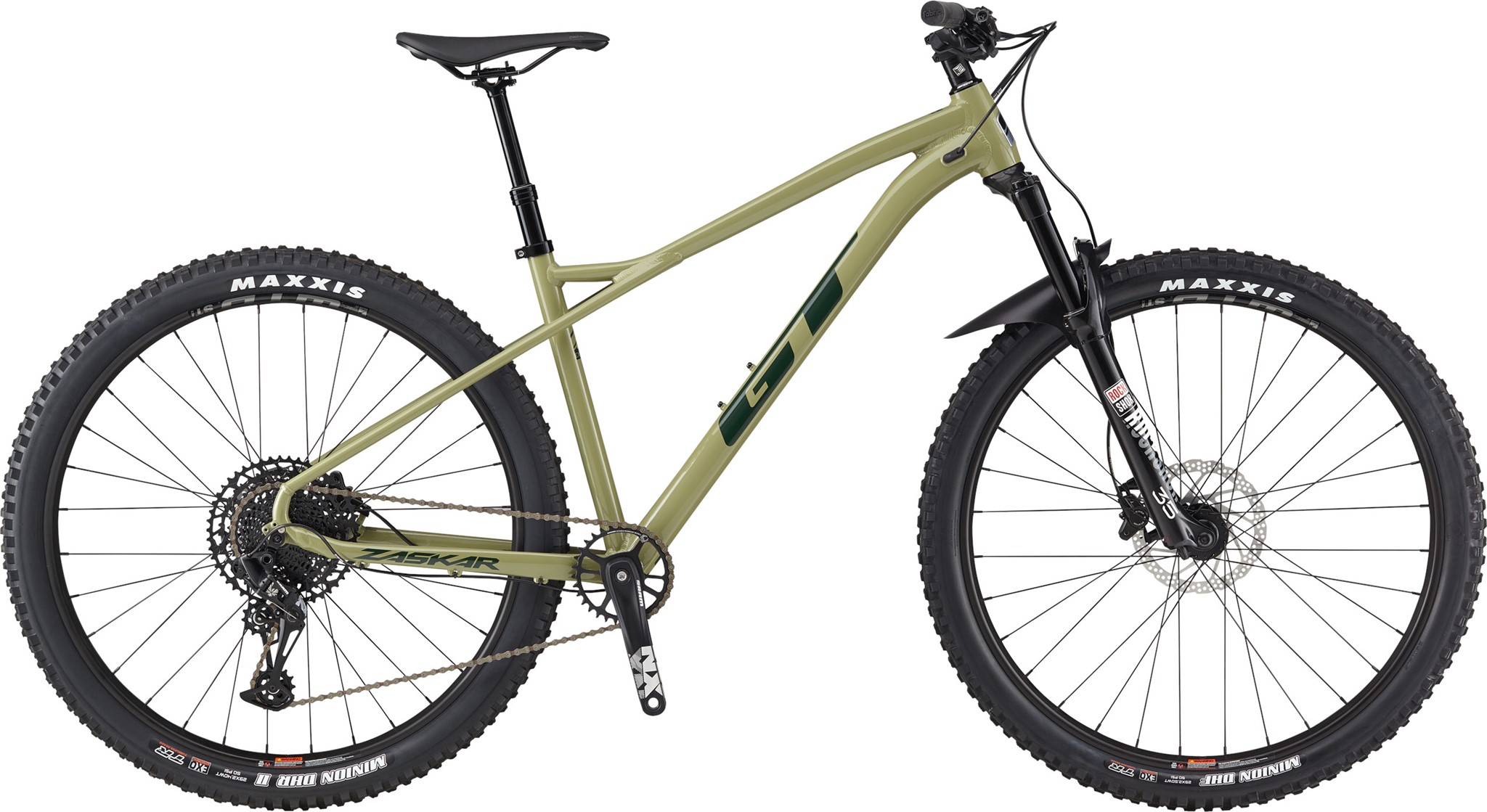 Picture of GT Zaskar LT Expert Trail Bike - Olive