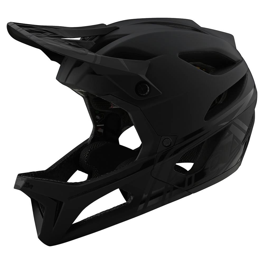 Bild von Troy Lee Designs Stage MIPS Fullface Helm - Stealth Midnight