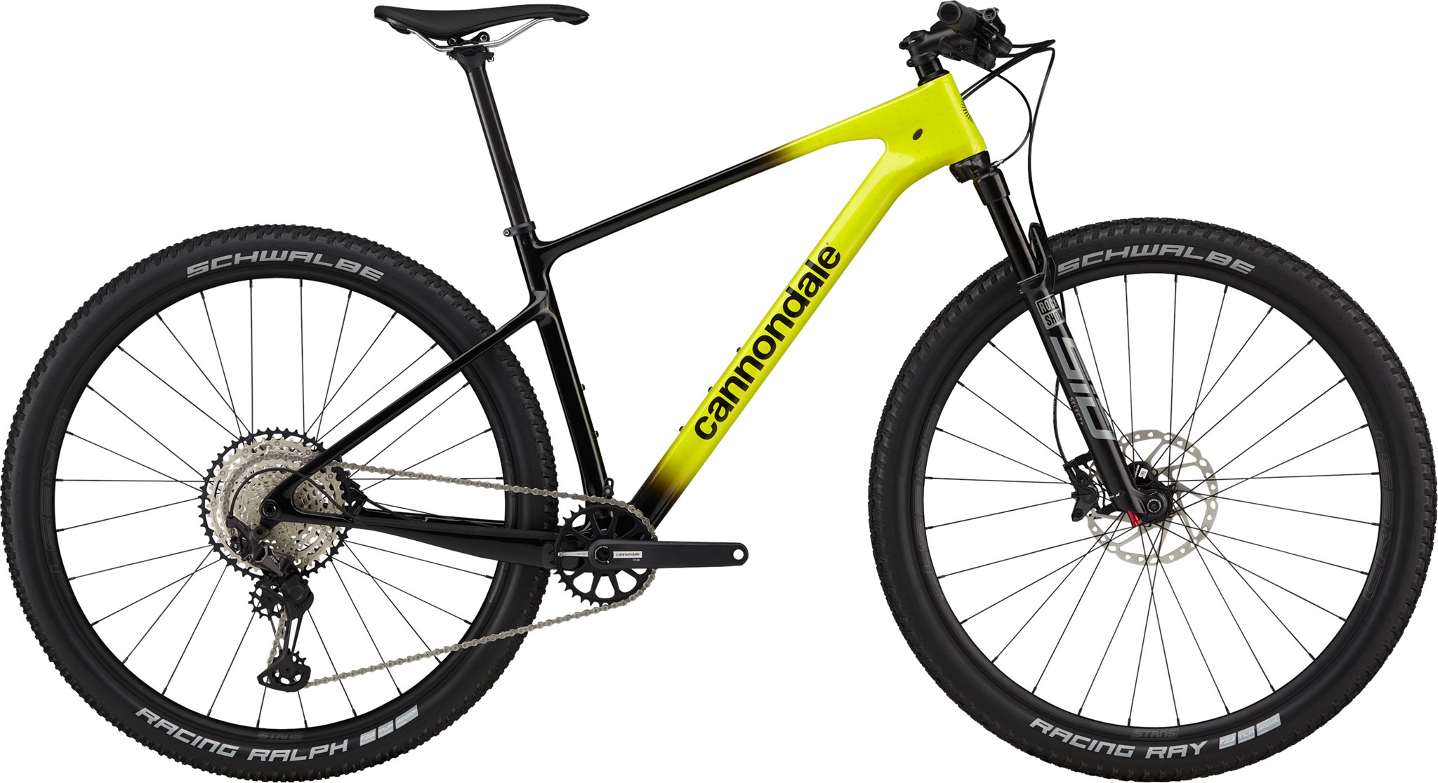 Picture of Cannondale Scalpel HT Carbon 3 29" Cross Country Bike 2022/2023 - Highlighter