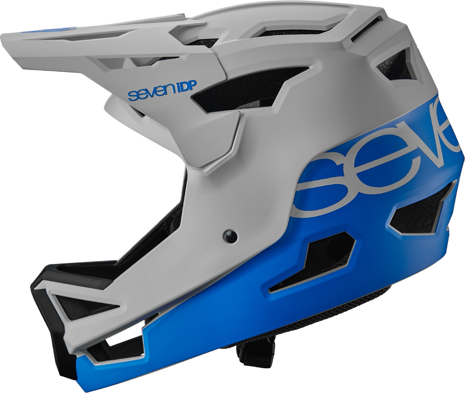 Bild von Seven Protection (7iDP) Project 23 ABS Fullface Helm - Blau/Weiss