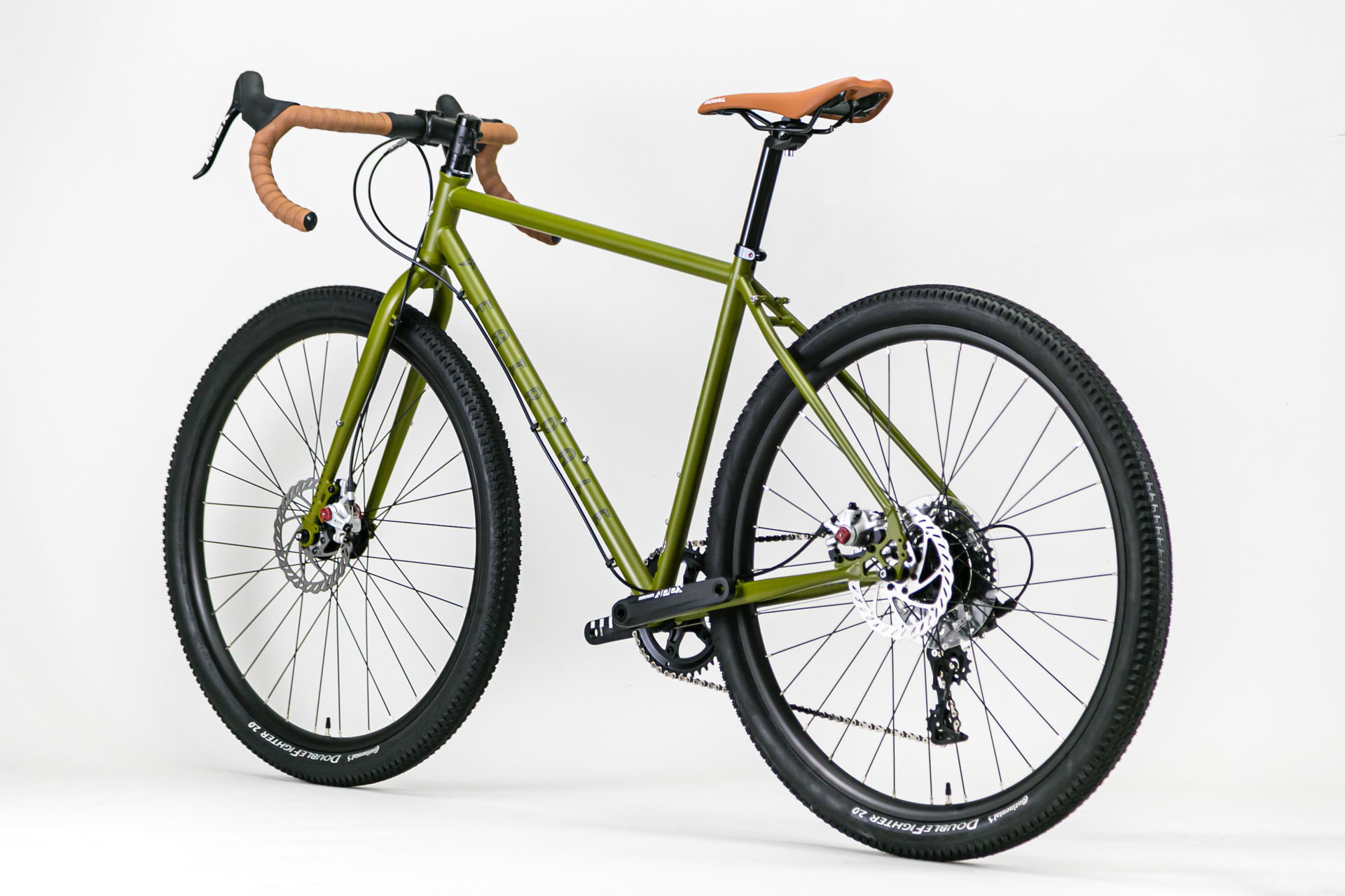 Fairdale Weekender Nomad Gravel Bike 2023 Matte Army Green The Cyclery