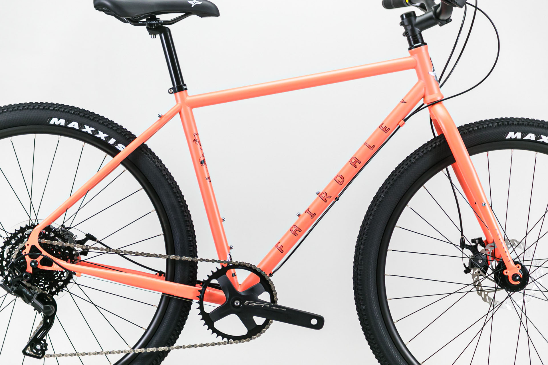 Bild von Fairdale Weekender Archer Gravel/Commuter Bike 2023 - Matte Coral Red