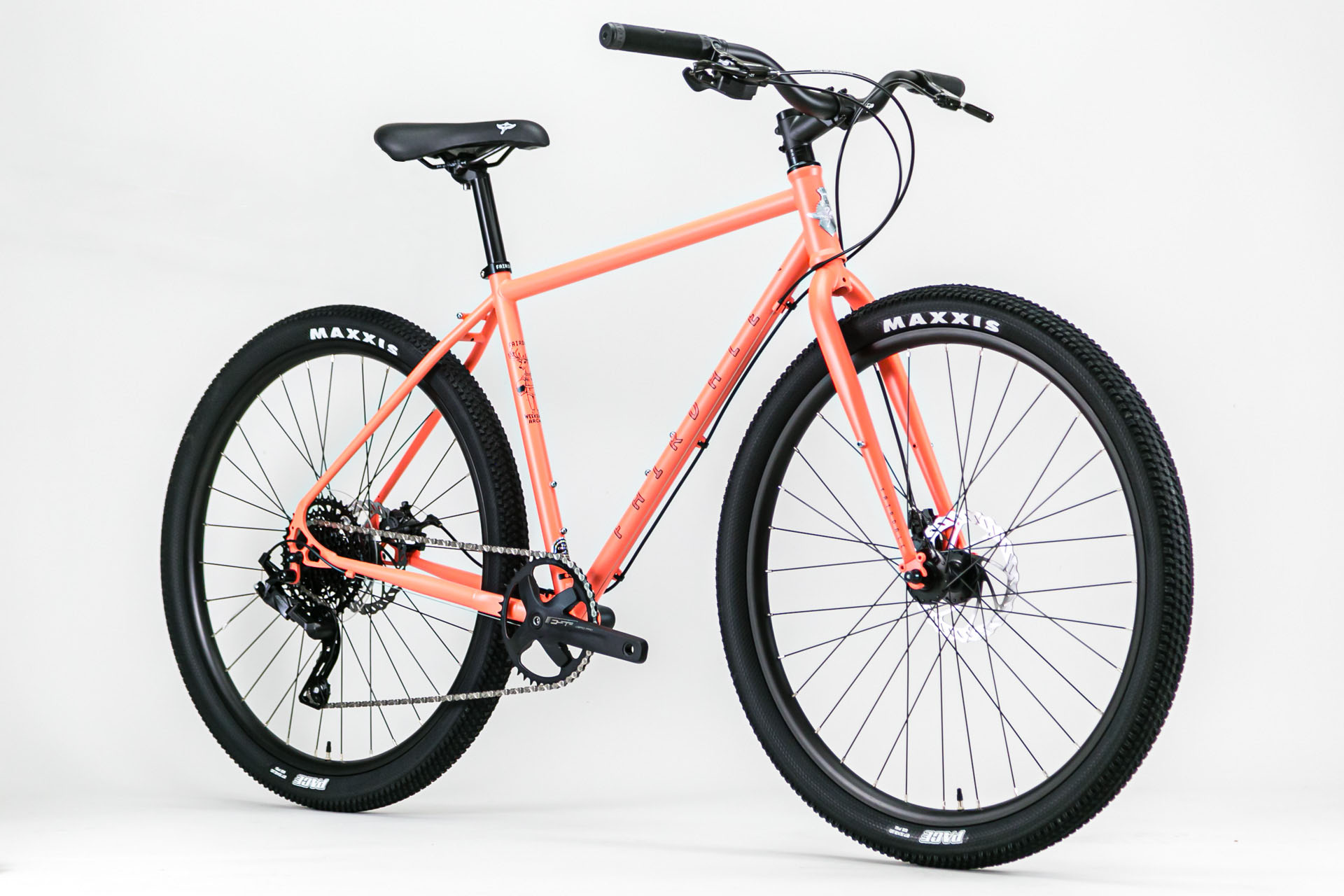 Fairdale Weekender Archer Gravel Commuter Bike 2023 Matte Coral