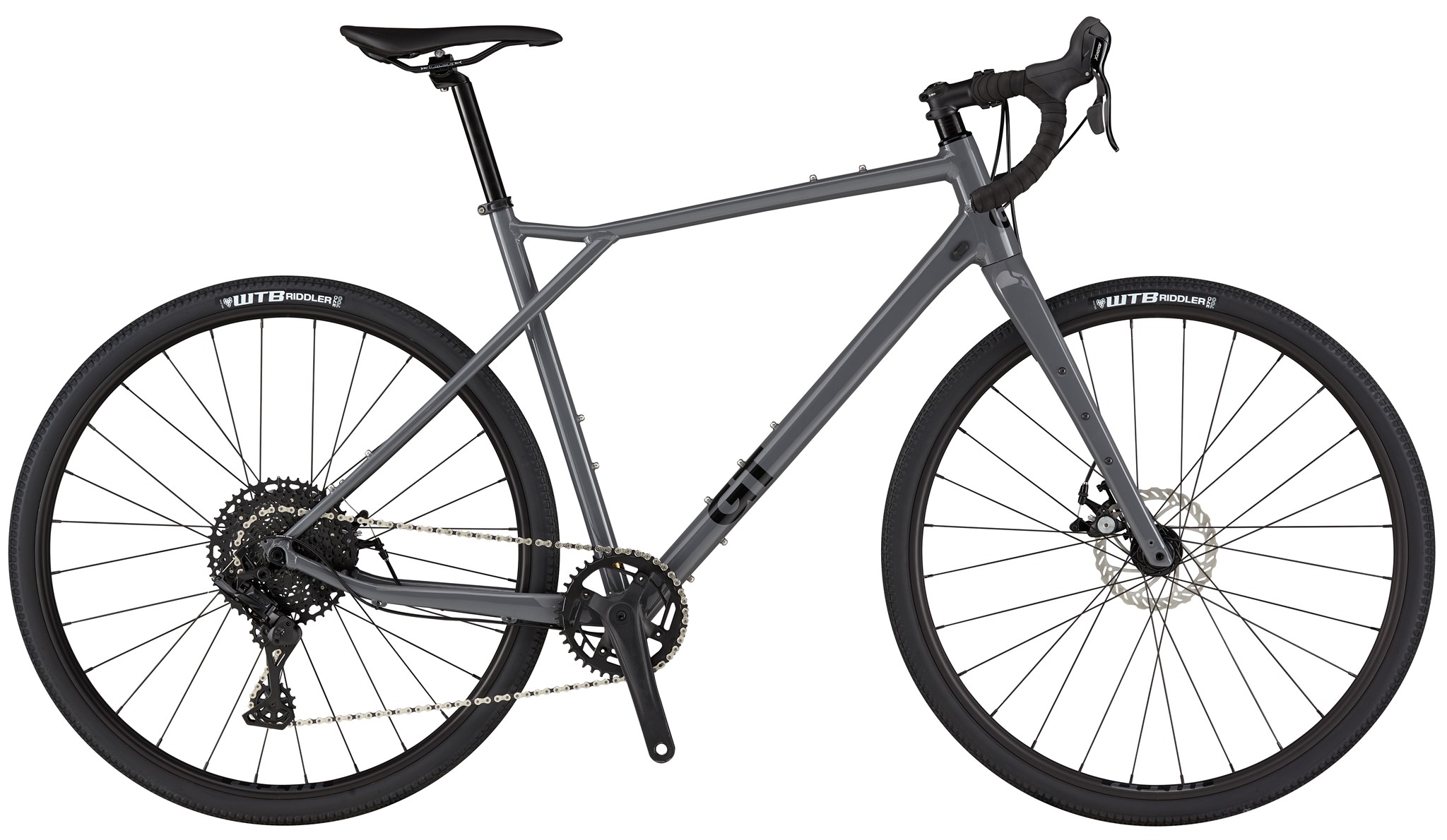 GT Grade Alloy Sport Gravel Bike Gloss Wet Cement Grey The Cyclery