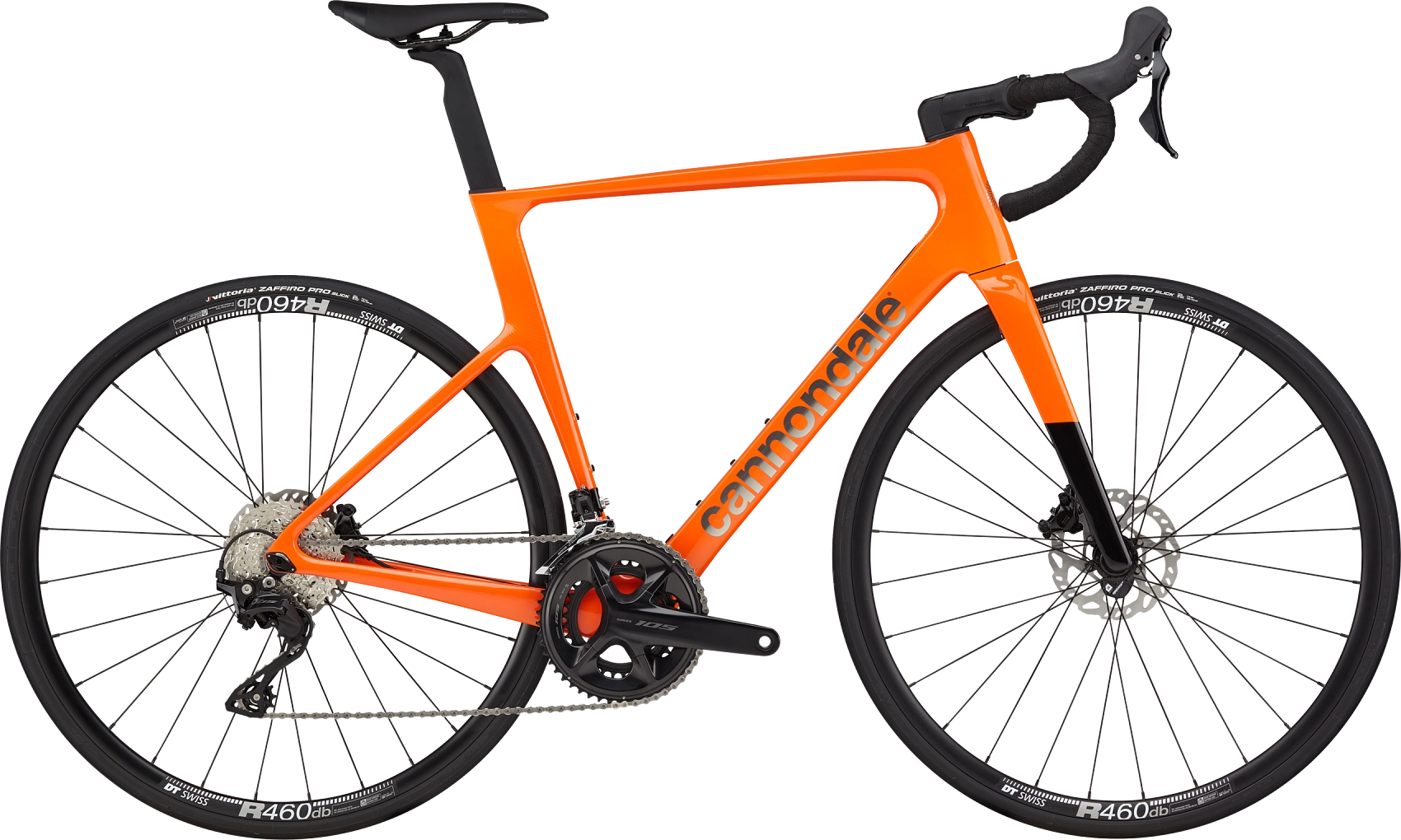 Picture of Cannondale SuperSix EVO 4 road bike 2023/2024 - Orange