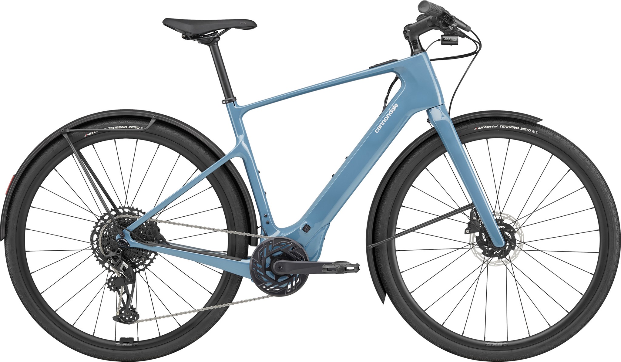 Picture of Cannondale Tesoro Neo Carbon 2 City E-Bike - Storm Cloud