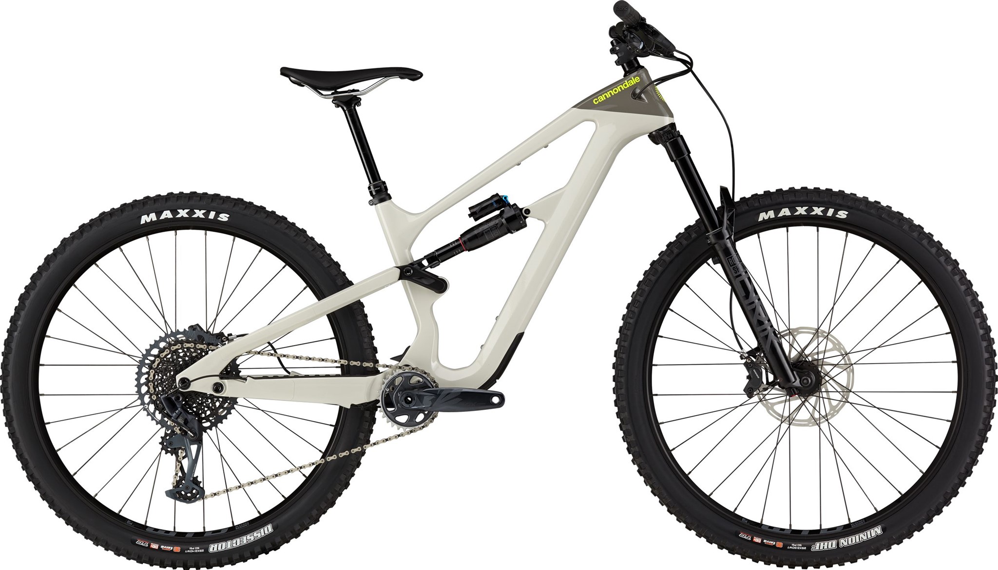 Picture of Cannondale Habit Carbon LT 1 Trail Bike 2023 - Chalk