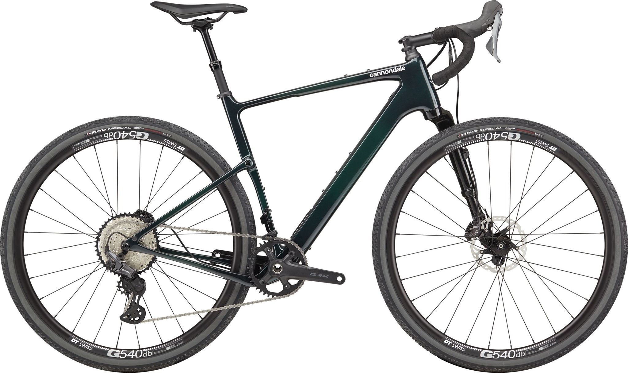 Picture of Cannondale Topstone Carbon Lefty 2 Gravel Bike 2024 - Green