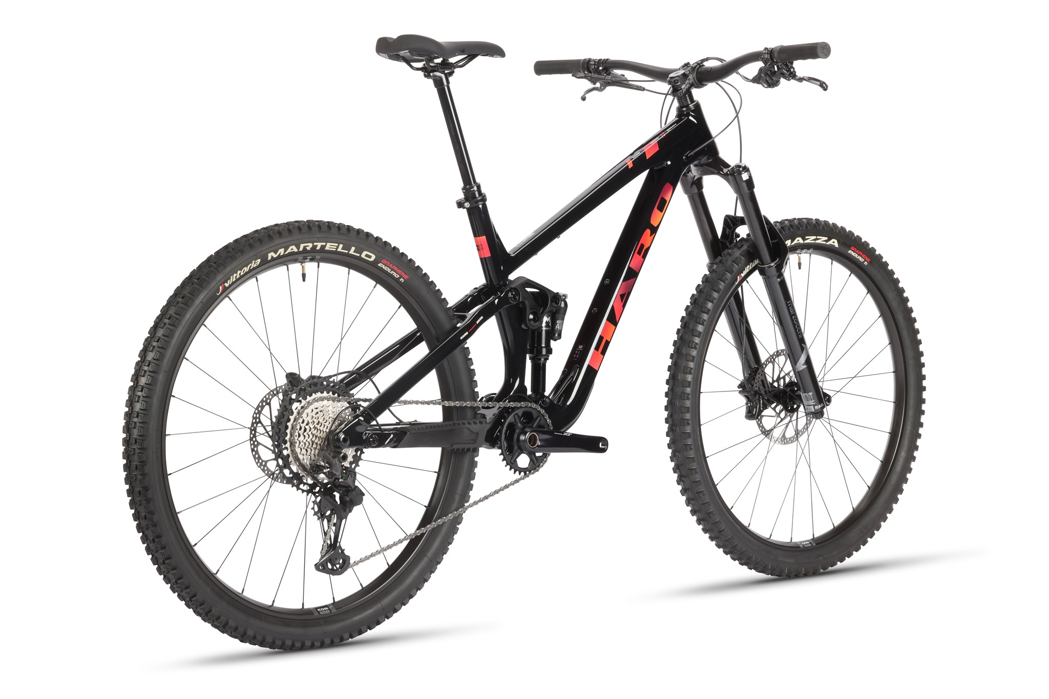 Haro Daley Alloy 1 All Mountain Bike Black Amber