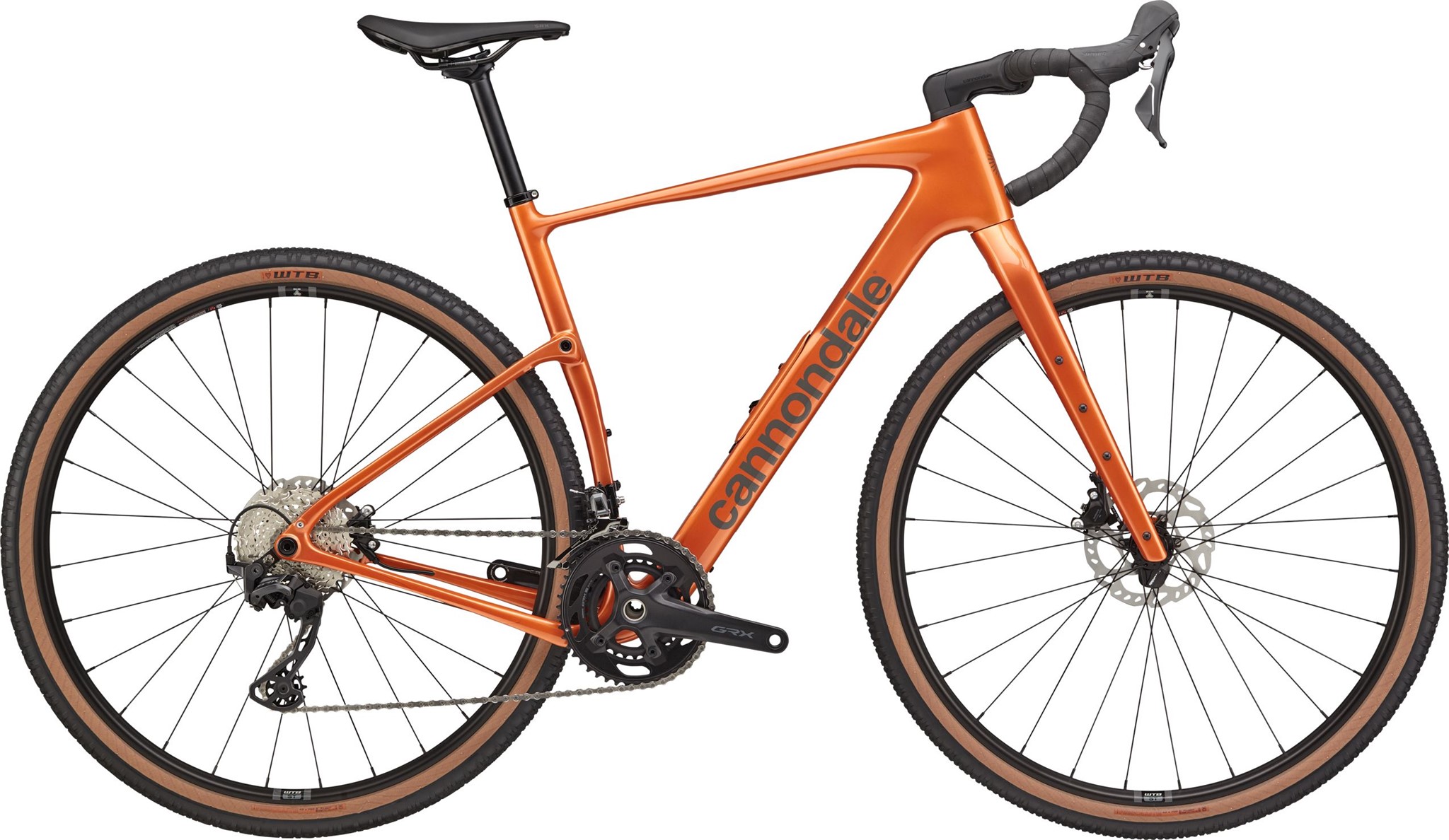 Bild von Cannondale Topstone Carbon 3 GRX 2x Gravel Bike - Orange Slice