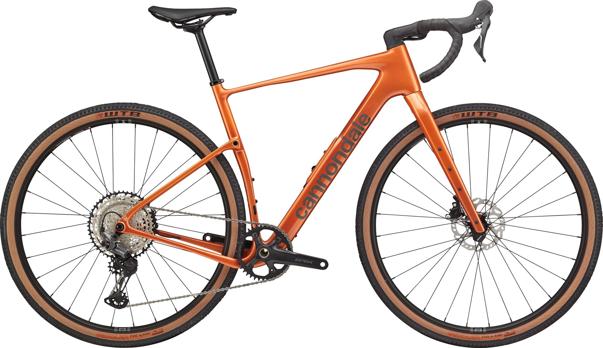 Bild von Cannondale Topstone Carbon 3 GRX 1x Gravel Bike - Orange Slice