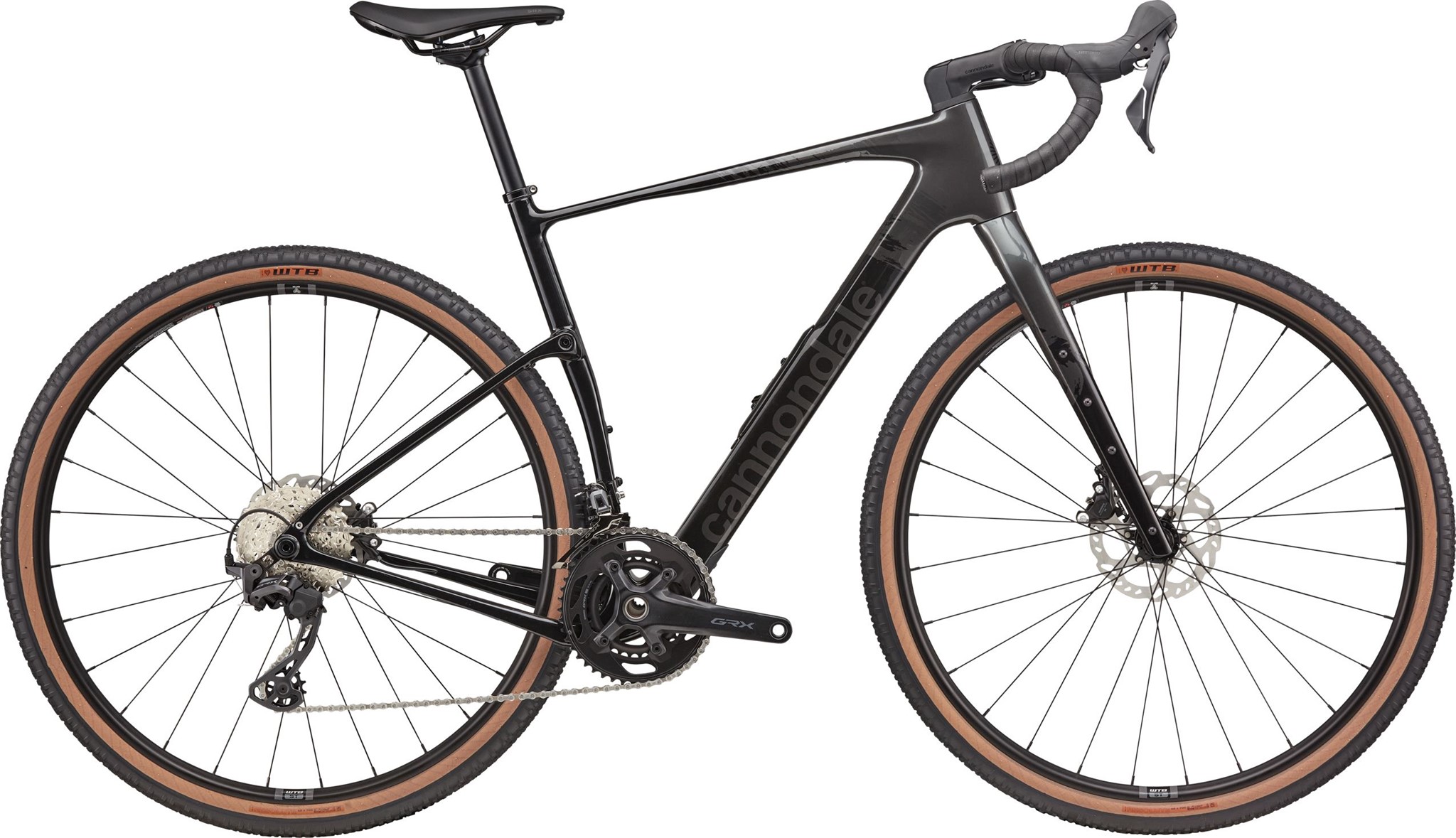 Bild von Cannondale Topstone Carbon 3 GRX 2x Gravel Bike - Smoke Black