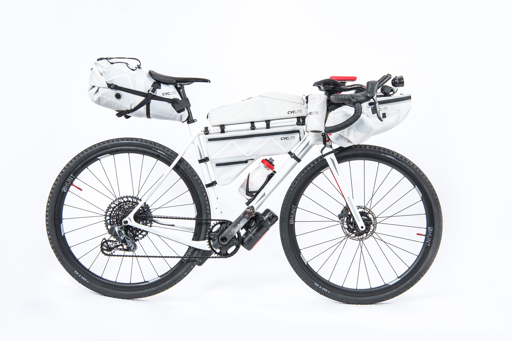 Fast wie neu: Cyclite Saddle Bag / 01 - Satteltasche - Light Grey | The  Cyclery
