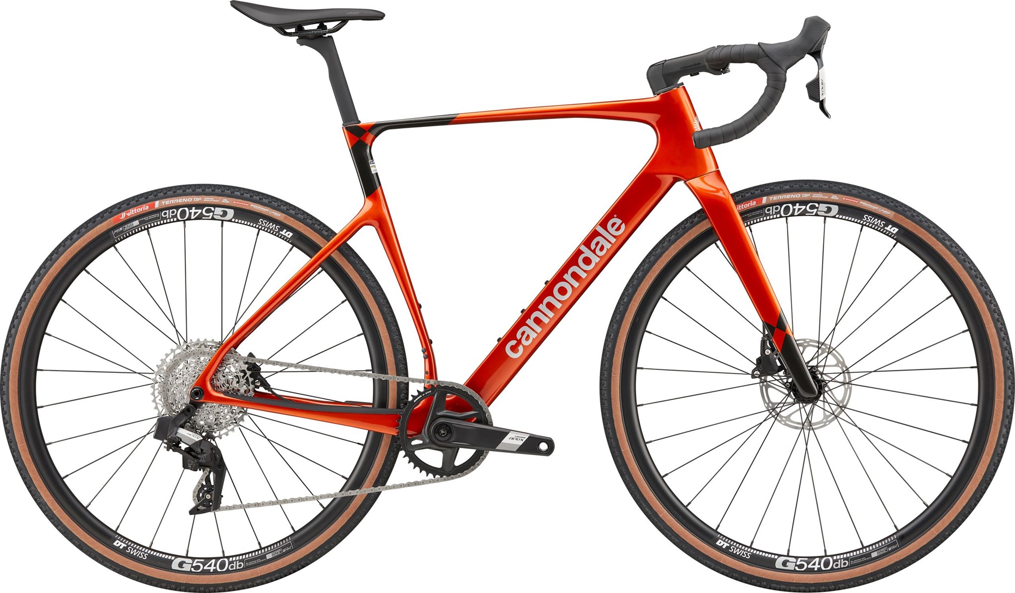 Picture of Cannondale SuperX Carbon 4 Gravel Bike - Fire Orange