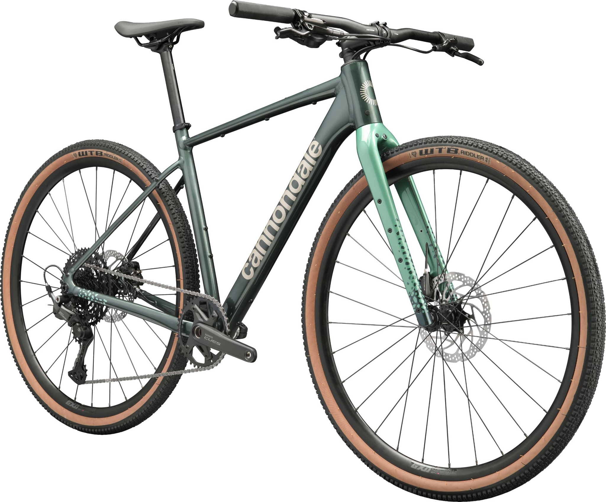 Bild von Cannondale Topstone CAAD 3 CUES Flat Bar Gravel Bike - Tech Green