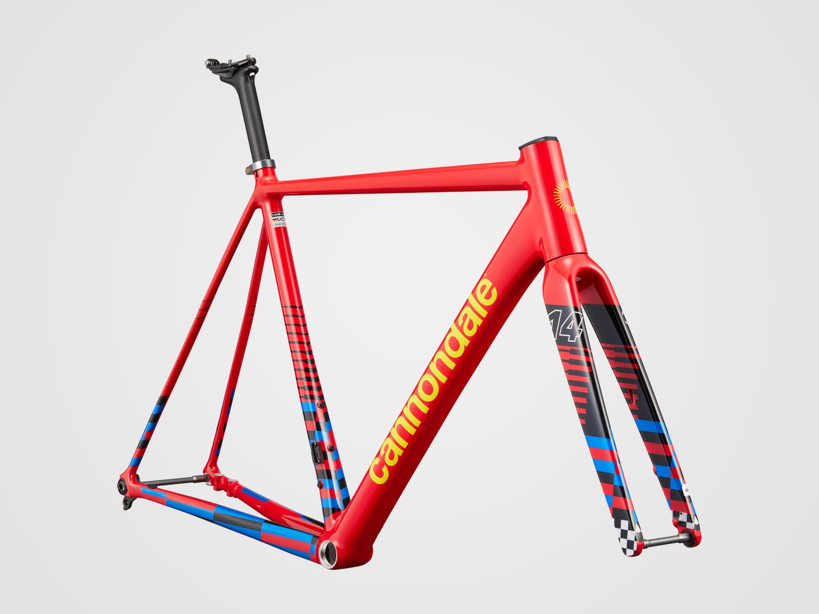 Cannondale CAAD14 frameset in Rally Red