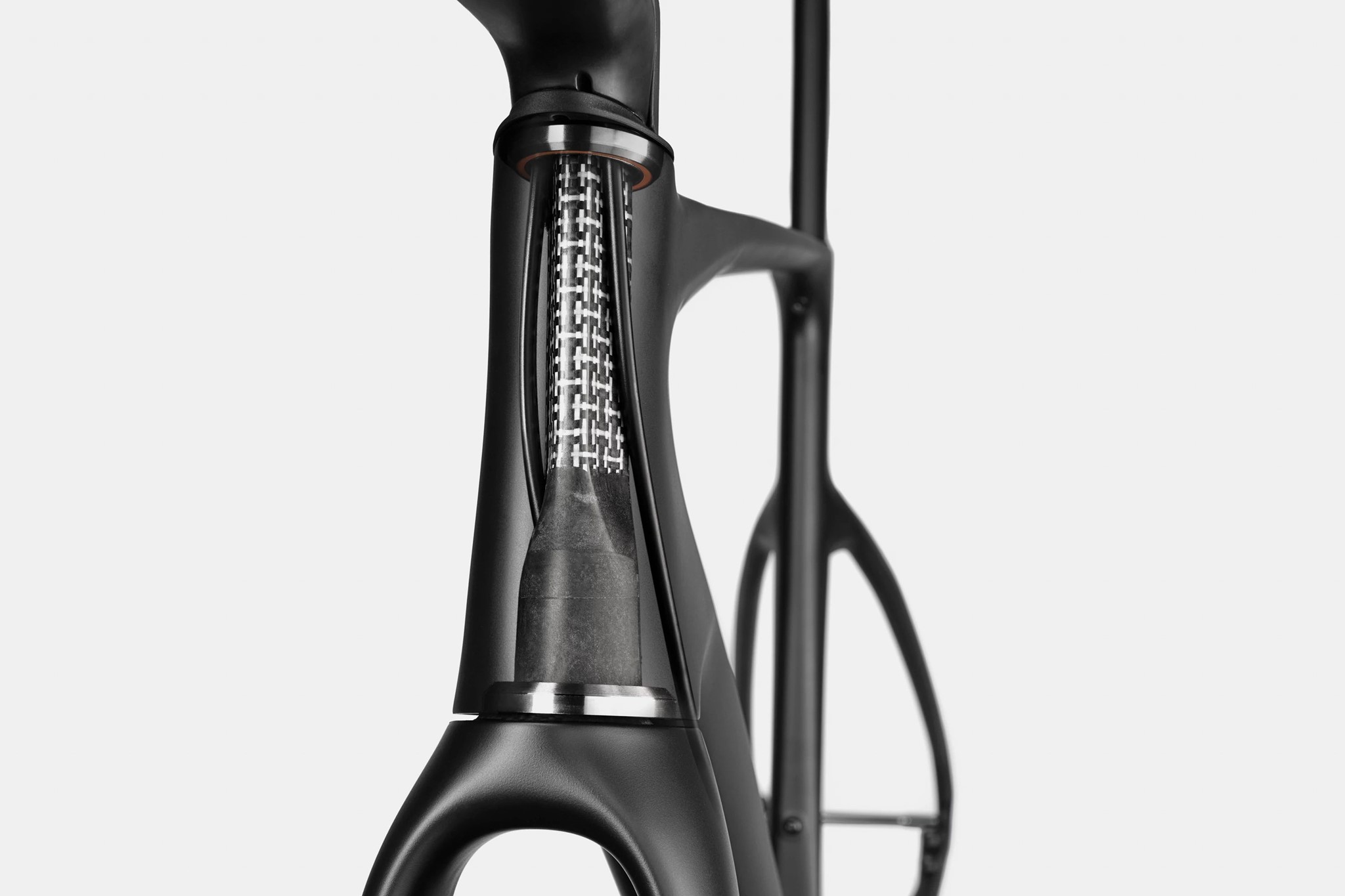 Cannondale SuperX Delta-Schaft und OutFront-Geometrie