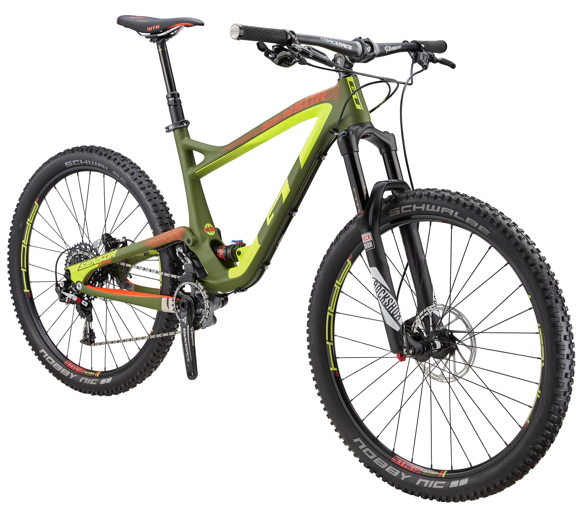 GT Sensor Carbon Pro 27.5" (650b) Trail Bike 2017 The Cyclery
